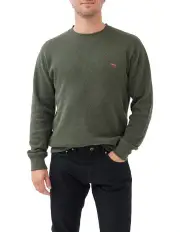 [Rodd & Gunn] Gunn Crew Neck Sweat in Seaweed