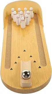 ERINGOGO Elderly Games 1 Set Mini Bowling Set Educational Toys for Safe Fun Desktop Game for Seniors