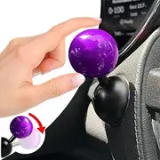 Tape | Car Joystick Push Start Button Cover, Metal Push to Start Accessories, Car Starter Engine Start Stop Button Cover, Cool Car Accessories Interior Decor Push to Start Button Rocker,（Purple）