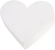 Tofficu Wedding Cake Dummy Foam Cake Practice Model Decorative Heart Mold for Baking