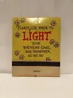 Happy Birthday Giant Feature Matches. Light Your birthday Cake. Hallmark