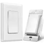 3 Way Wireless Light Switch Neutral Wire Required Grounding 15A High Power Range