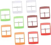[Healeved] 10pcs Plastic Watch Buckle Clasp Compatible with Swatch Inner Includes Transparent Each Easy to Install Durable Replacement for Watch Straps