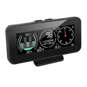 For All M60 Car GPS HUD Speedometer Intelligent Inclinometer Off-Road Speed Display Tilt Pitch Angl