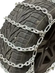 TireChain.com 38X12.50-16.5 Square Boron Alloy Two Link Tire Chains