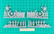 Fences Walls x 4 FG Scenery Games Workshop Warhammer RARE OOP E7 E