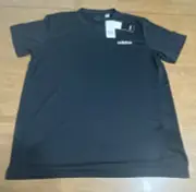 Mens ADIDAS Shirt Large Short Sleeve Athletic Tee Gym Climalite Black New NWT