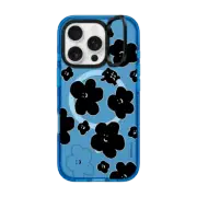iPhone 16 Pro Impact Ring Stand Case MagSafe Compatible FLOWER MO (V2)