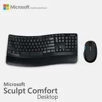 在飛比找蝦皮購物優惠-微軟 原裝 MICROSOFT SCULPT 舒適桌面