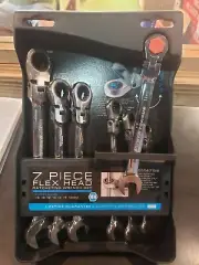Power Torque Ratchet Ratcheting Wrench Set GM4759 METRIC 7-piece NEW