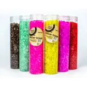 6 x 500G Glitter Gravel Stone Pebble Fish Tank Pot Plants Outdoor Decoration