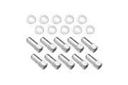 Street Pro Wheel Lug Nut Kit Chrome Cragar Weld SST Open End Mag Length 1.91 1/2' 1.380 inch Shank Set of 10