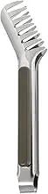 Mikinona Pc Stainless Steel Pasta Tongs Food Tongs Concise Clamp for Kitchen Barbecue Serving Utensil