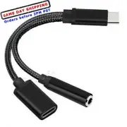 Premium Real Type C to USB Audio Quick Adaptor for Huawei Mate 10 Pro SmartPhone