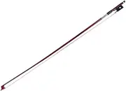 VICASKY 1/4 Size Octagonal Violin Bow Brazilwood Stick Ebony Violin Parts Beginner-friendly Design Lightweight
