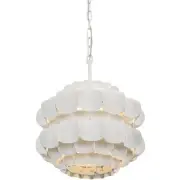 Varaluz 382P01MW Swoon Pendant Matte White