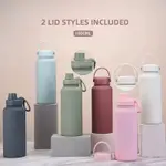 1L LARGE THERMAL FLASK VACUUM HEAT AND COLD INSULATED STAINL