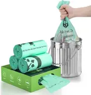 1.2 Gallon Compostable Trash Bags for Kitchen Compost Bin Countertop, 1.3