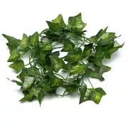 7 ft Green LED Ivy Leaf Garland Battery Operated Fairy Lights Party Decorations