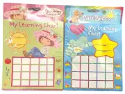 Vintage Strawberry Shortcake & Care Bears Learning Award Chart