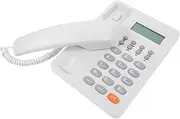 Desk Phone Office Telephone Essential Communication Material White Office Home Use
