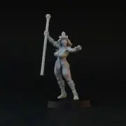 Brother Vinni Miniatures 28mm Princess of Oro Fantasy Mage, Sorceress, Witch