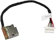 AKUYAO DC in Power Jack Charging Port Cable for HP Pavilion 430 440 446 447 450 455 470 G4 ProBook 430 440 450 455 470 G3 HSTNN-Q95C Q96C 827039-001 80418 7-S17 804187-Y17 804187-F17 804187-T17