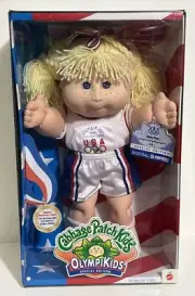NEW 1996 Cabbage Patch Kids Special Edition OLYMPIKIDS *BASKETBALL* Bea Pat