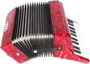 Professional Piano Accordion 22 Key 8 Bass, Adjustable Straps, For Kids Beginners Musical Instrument Lovers Stage Performance