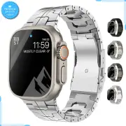 For Apple Watch Band Titanium Strap Business Fashion Luxury Bracelet 38 40 41MM