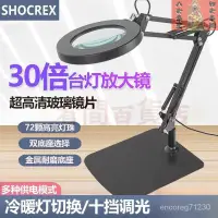 在飛比找蝦皮購物優惠-【臺灣熱賣】工業放大鏡sdaSHOCREX高清20倍30高倍