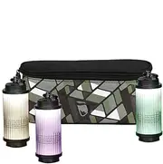 [Generic] Camping Storage Bag | Portable Organizer Bag Lamp Storage Bag,Camping Bag with Compartments Detachable Camping Accessories for Outdoor