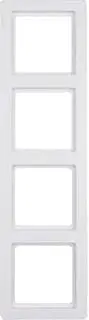 Hager Q.1 – Frame 4 Elements White Polar