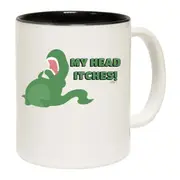 My Head Itches Dinosaur T Rex Mug Cup
