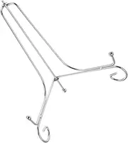 Levemolo Sturdy Iron Plate Bracket Display Stand for Collector Plates Museum Rack