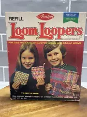Original Sealed Loom Loopers Refill Avalon Retro Vintage Craft