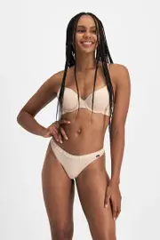 [Bonds] Bonds Women's Hipster Cotton Refined G-String in Base Blush Size: 14, Aussie Cotton 14 Base Blush