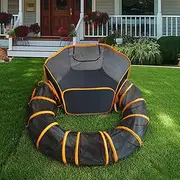 OYX 2 In1 Outdoor Cat Enclosure, Portable Cat Tent with Tunnel, Foldable Playpen for Cats, Rabbits, Ferrets & Small Animals
