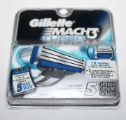 Gillette Mach 3 Turbo 5 Replacement Cartridges