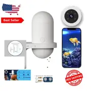 2 Food Outlets Automatic Fish Feeder with App Control & 170° Wide View Camera
