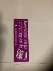 Apple Macintosh PowerBook Vintage Computer Sticker in New Condition. RARE.
