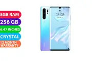 Huawei P30 Pro (256GB, Crystal) Australian Stock - Used (Excellent)