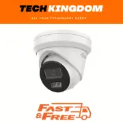 HIKVISION HILOOK T282H-MU 8MP TURRET CAMERA, FIXED 4MM, IR 30M, MIC