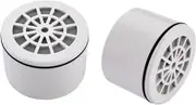 VerterPure SF-08 Shower Filter Replacement Cartridge - 100% High-Purity KDF 55 for Removal of Chlorine, Heavy Metals, Hot or Cold