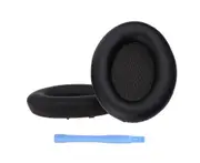 Leather Ear Pad Earpads Earmuffs Compatible for WH 1000XM3 Headphone Sleeves Earmuffs Easily Replaced Ear Pads Cover - Black