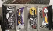 Disney The Nightmare Before Chistmas 4x Glassware Set Jack Skellington & Sally