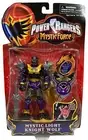 Power Rangers Mystic Force Mystic Light Knight Wolf Black Figure NEW 2006 Bandai