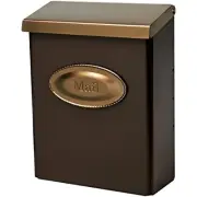 Gibraltar Mailboxes Designer Locking Medium Capacity Galvanized Steel Venetian