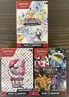 Pokemon 151 + Paldean Fates + Prismatic Evolutions Booster Bundles! Set of 3