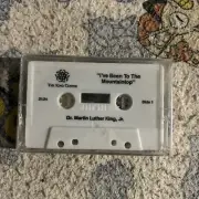Rare Martin Luther King Audio Cassette The King Center To The Mountaintop MLK